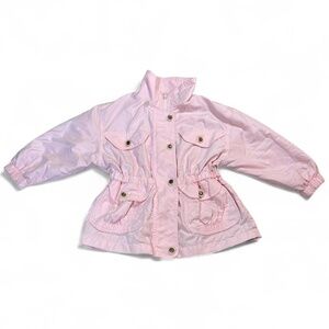 Rothschild Pink Vintage Style Kids Jacket, Size S(4)